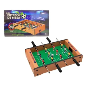 Pebolim Infantil Zippy Totó 51cm Madeira Jogadores Idade 8-13 Anos