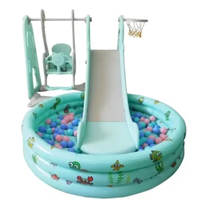 Playground Infantil 4x1 Com Piscina De Bolinhas Importway