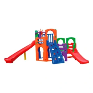 Playground Infantil Multiplay Com Escorregador Freso Colorido Sem Balanço