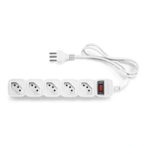 Protetor Eletrônico Intelbras Com 5 Tomadas - Epe 205 Br Cor Branco