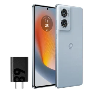 Smartphone Motorola Edge 50 Fusion 5G - 256GB 16GB (8GB RAM+8GB Ram Boost) 50MP Sony AI Camera IP68 NFC - Light Blue