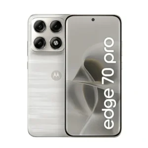 Smartphone Motorola Edge 70 Pro 5g - 256gb 24gb (12gb Ram+12gb Ram Boost), 4 Câmeras De 50mp, Tela 1.5k Extreme Amoled 144hz, Bateria 6500 Mah, Ip68ip69 - Branco