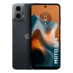 Smartphone Motorola Moto g34 5G - 128GB 8GB (4GB RAM+4GB Ram Boost) AI Camera 50MP NFC - Preto (Novo com caixa aberta)