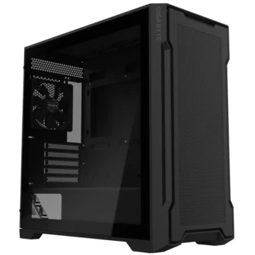 Gabinete Gamer Gigabyte GB-C102G Glass Mid Tower 2 Cooler - Preto