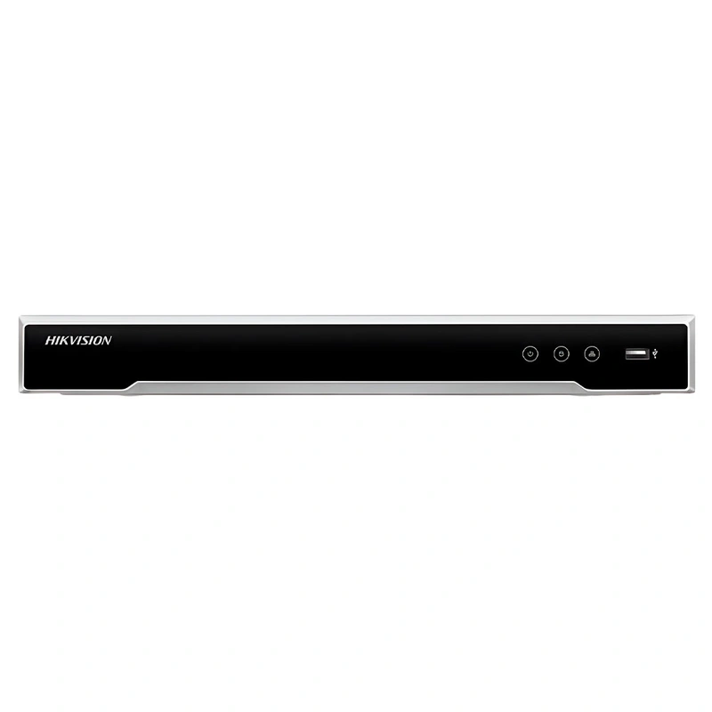 CCTV de Vigilância NVR Hikvision DS-7616NI-Q216P HD 7600S 16CH 1080P - Preto + Mouse - Imagem 2