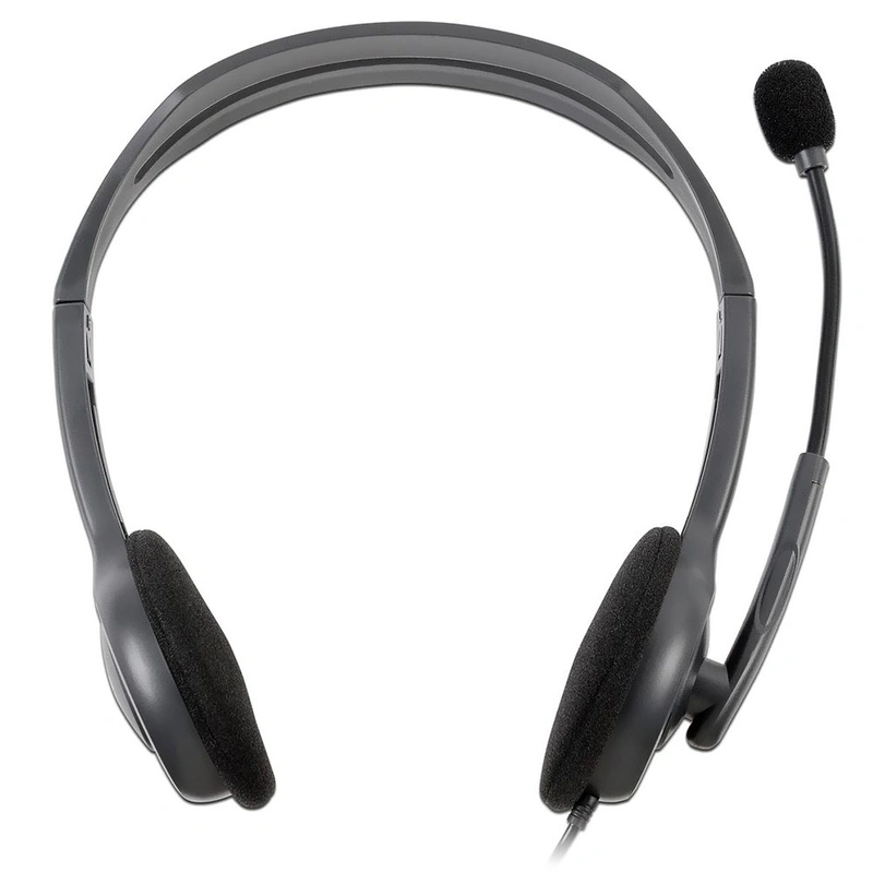 Fone de Ouvido Logitech H111 Stereo Com Fio - Preto (981-000612) Windows, macOS, Chrome OS - Imagem 2