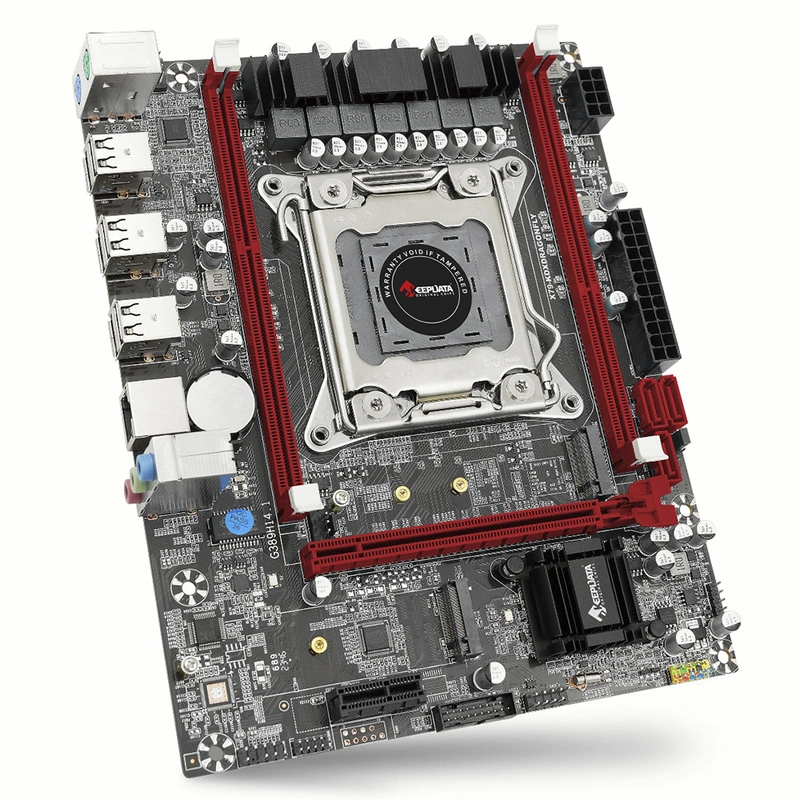 Placa Mãe Keepdata X79-KDXDRAGONFLY Socket LGA 2011 DDR3 Intel H61 Micro ATX - Imagem 2