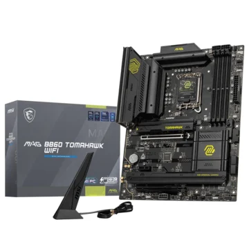 Placa Mãe MSI Mag B860 Tomahawk Wi-Fi Socket LGA 1851 DDR5 Intel B860 ATX