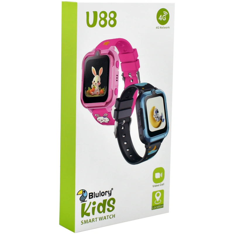 Relógio Smartwatch Blulory U88DD Kids LTE - Rosa 850 mAh 4G LTE - Imagem 3