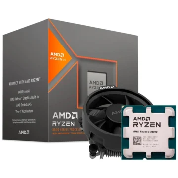 Processador AMD Ryzen 5 8600G Socket AM5 4.3GHz 22MB Até 5.0GHz 6 núcleos