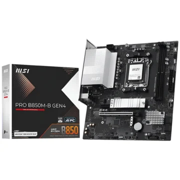 Placa Mãe MSI Pro B850M-B Gen4 Socket AM5 Socket DDR5 AMD B850 2 x DIMM DDR5 UDIMM
