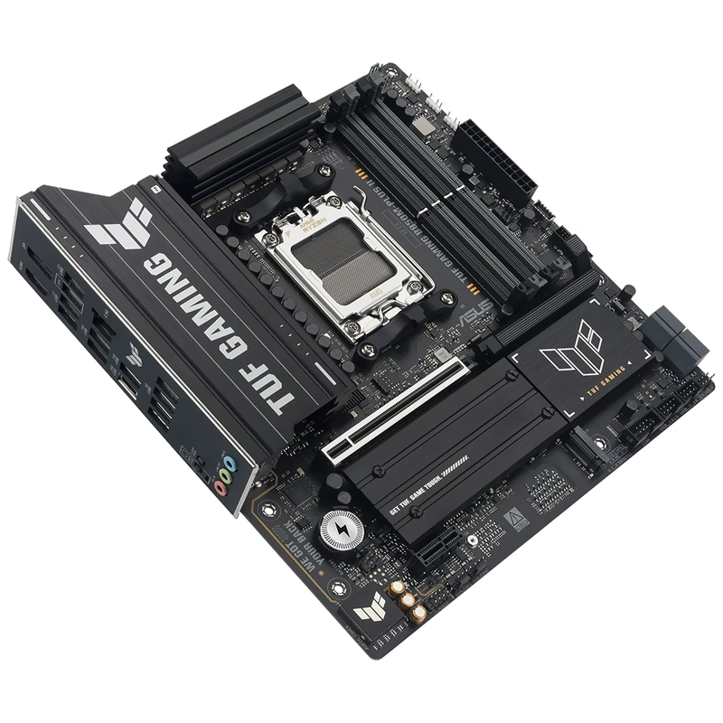 Placa Mãe ASUS TUF Gaming B850M-PLUS II Socket AM5 DDR5 AMD B850 Micro ATX - Imagem 2