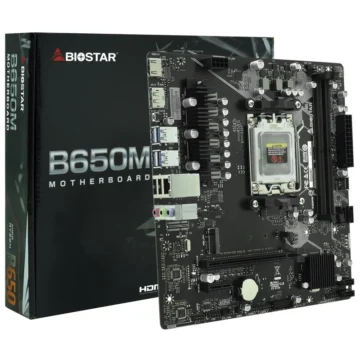 Placa Mãe Biostar B650MT Socket AM5 DDR5 AMD B650 Micro ATX