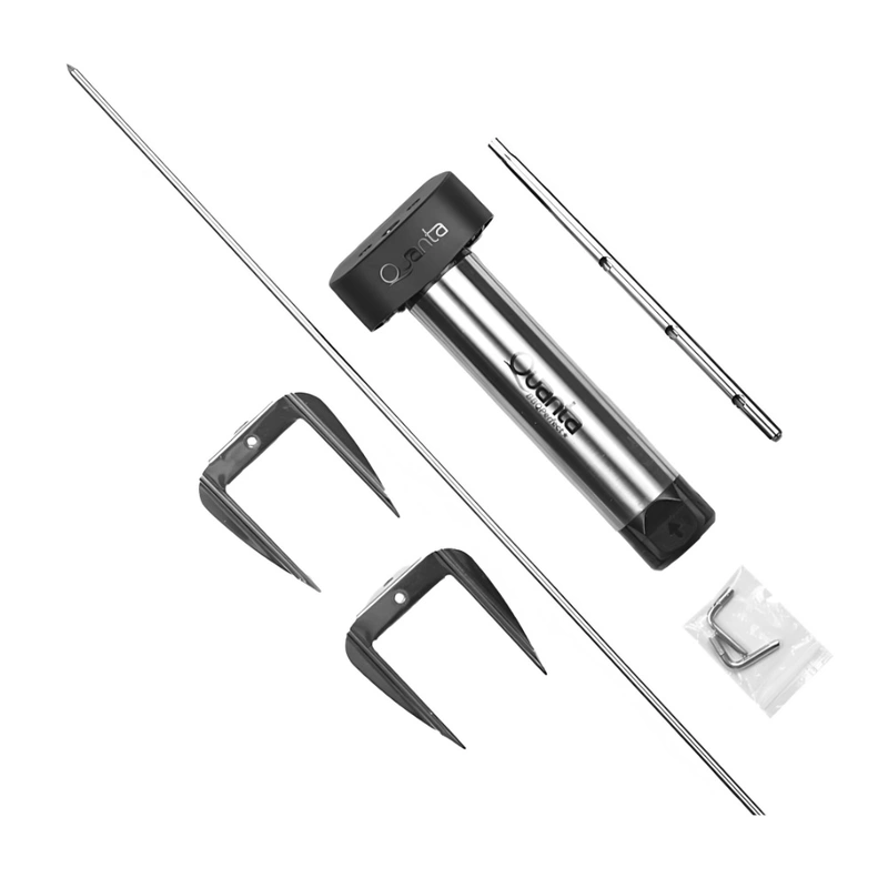 Espeto Giratório Quanta BBQ Perfect QTEGE102 6K - Prata - Imagem 3