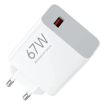 Carregador Tomada Xiaomi MDY-12-EH USB 67W - Branco Padrão BR