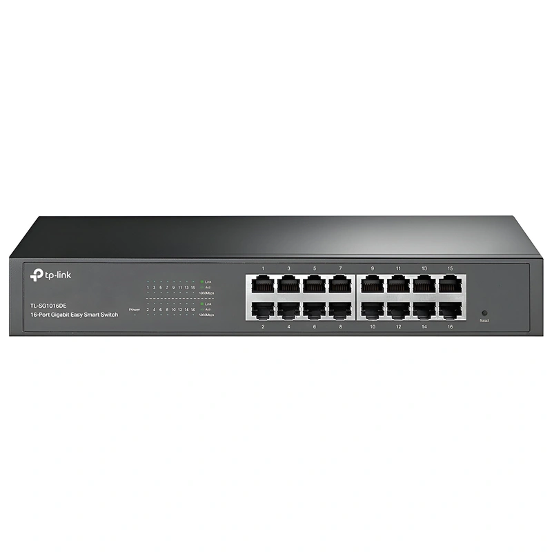 Hub Switch Tp-link TL-SG1016DE Smart 16 Portas - 101001000Mbps