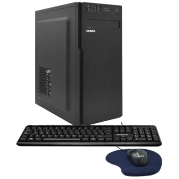 PC Montado Intel Core i7 2600 3.4GHz 16GB de RAM 120GB SSD + Mouse Teclado Mouse pad Preto