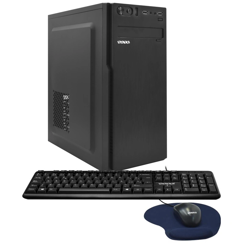 PC Montado Intel Core i7 2600 3.4GHz 16GB de RAM 120GB SSD + Mouse Teclado Mouse pad Preto