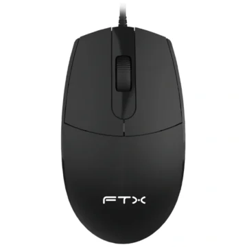 Mouse FTX M39 USB - Preto Com Fio