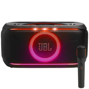 Caixa de Som JBL PartyBox On-The-Go2 - Preto 100W IPX4 (resistente a respingos)