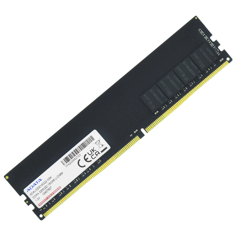 Memória RAM ADATA DDR4 16GB 3200MHz - AD4U320016G22-SBK DIMM - Imagem 2