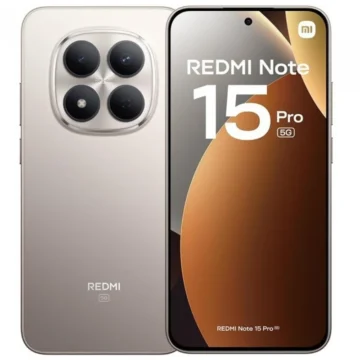 Celular Xiaomi Redmi Note 15 Pro 5G 8GB de RAM 256GB Tela 6.83 AMOLED 1.5K de 6.83"