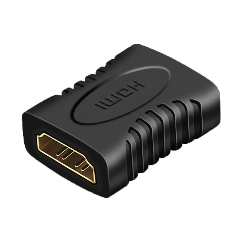 Adaptador Conector HDMI Duplo Fêmea HDMI fêmea / fêmea Preto