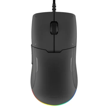 Mouse Gamer Xiaomi Lite YXSB01YM USB RGB - Preto Com fio