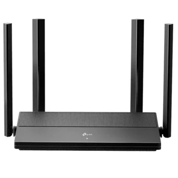 Roteador Tp-Link EX141 AX1500 Dual Band 2.4GHz 5GHz Wi-Fi 6 4 Antenas - Preto