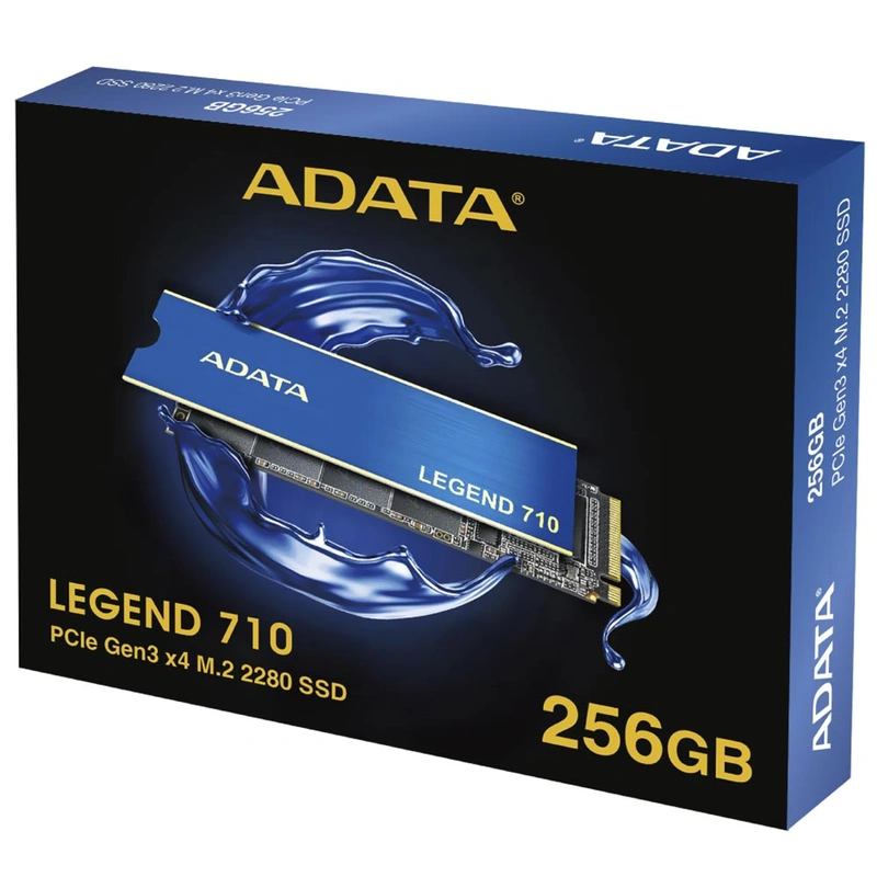 SSD ADATA M.2 256GB Legend 710 NVMe - ALEG-710-256GCS PCIe Gen 3 x 4 - Imagem 3