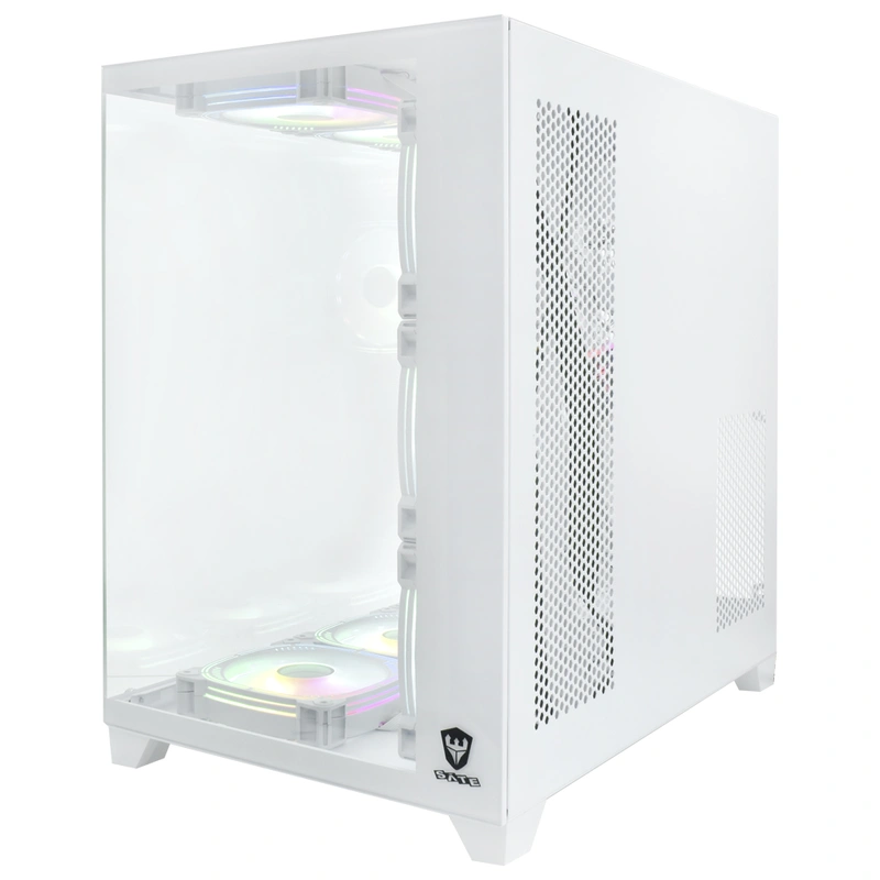 Gabinete Gamer Satellite K899 ATX 10 Cooler - Branco RGB - Imagem 3