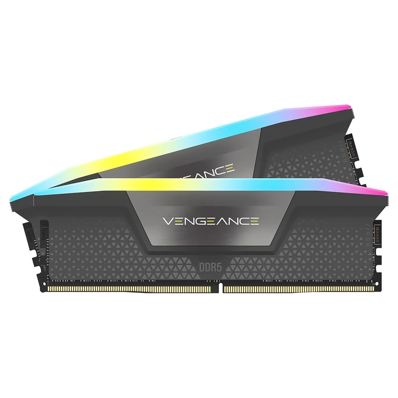 Memória RAM Corsair Vengeance RGB DDR5 64GB (2x32GB) 5200MHz - Preto (CMH64GX5M2B5200Z40K) - Imagem 3