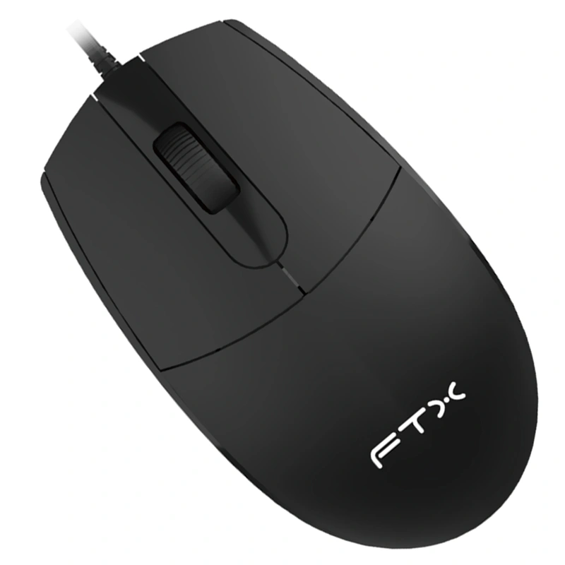 Mouse FTX M39 USB - Preto Com Fio - Imagem 2