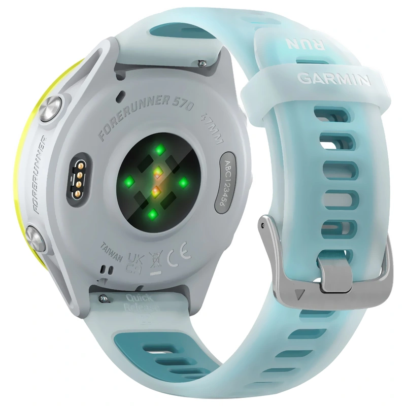 Relógio Smartwatch Garmin Forerunner 570 - Amarelo Turquesa (010-02971-01) - Imagem 3
