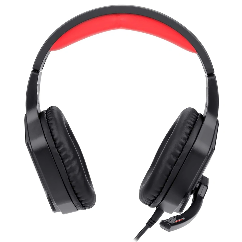 Fone Gamer Redragon H220 Themis LED Com Fio - Preto Vermelho H220-LED - Imagem 3