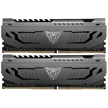 Memória RAM Patriot Viper Steel DDR4 8GB (2x4GB) 3200MHz - Cinza (PVS48G320C6K)