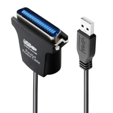 Cabo Adaptador Conversor USB para Centronics Macho 36 Pinos Conversor USB para Paralelo
