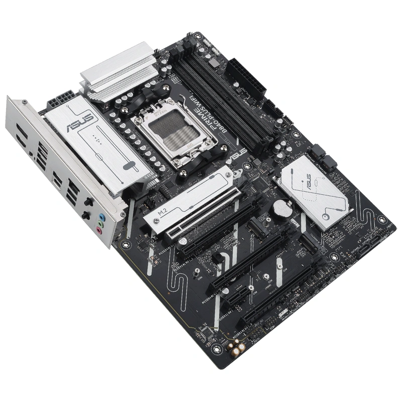 Placa Mãe ASUS Prime B840-PLUS Wi-Fi Socket AM5 DDR5 AMD B840 ATX - Imagem 3