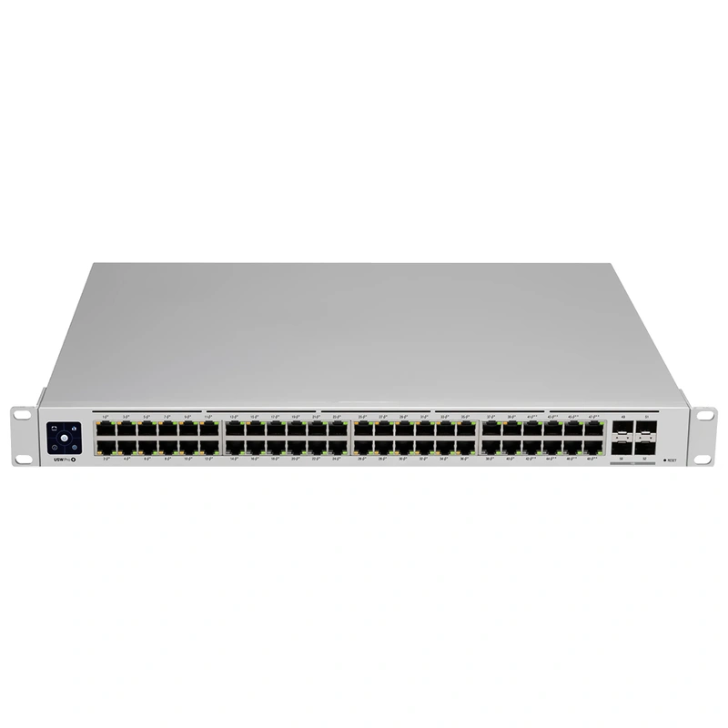Hub Switch Ubnt USW-48-POE-BR Unifi Gigabit 48 Portas POE+ 4P SFP 195W