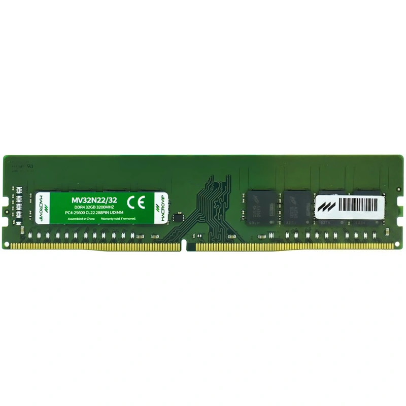 Memória RAM Macrovip DDR4 32GB 3200MHz - MV32N2232 UDIMM CL22