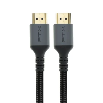 Cabo HDMI para HDMI FTX CT-HD8K-AG3 8K - 3M 190g Preto / Cinza