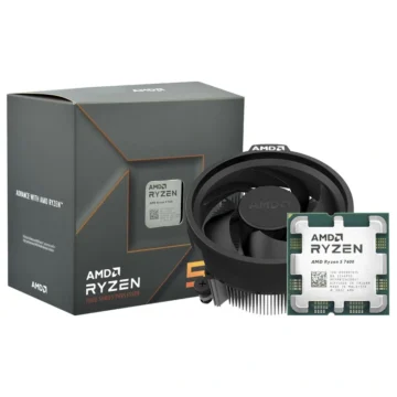 Processador AMD Ryzen 5 7600 Socket AM5 3.8GHz 38MB Até 5.1GHz 6 núcleos