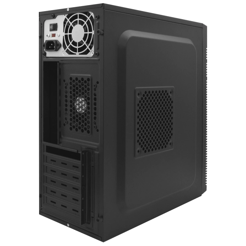 Gabinete Kit Mtek DK04 Fonte 500W Speaker Mouse Teclado Espanhol - Preto