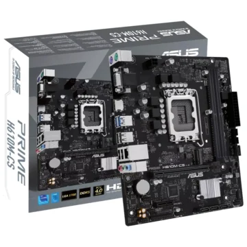 Placa Mãe ASUS Prime H610M-CS Socket LGA 1700 DDR5 Intel H610 Micro ATX