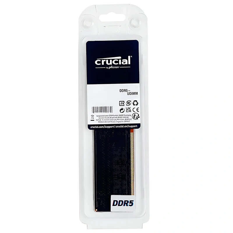 Memória RAM Crucial DDR5 16GB 4800MHz - CB16GU4800 UDIMM CL40 - Imagem 3