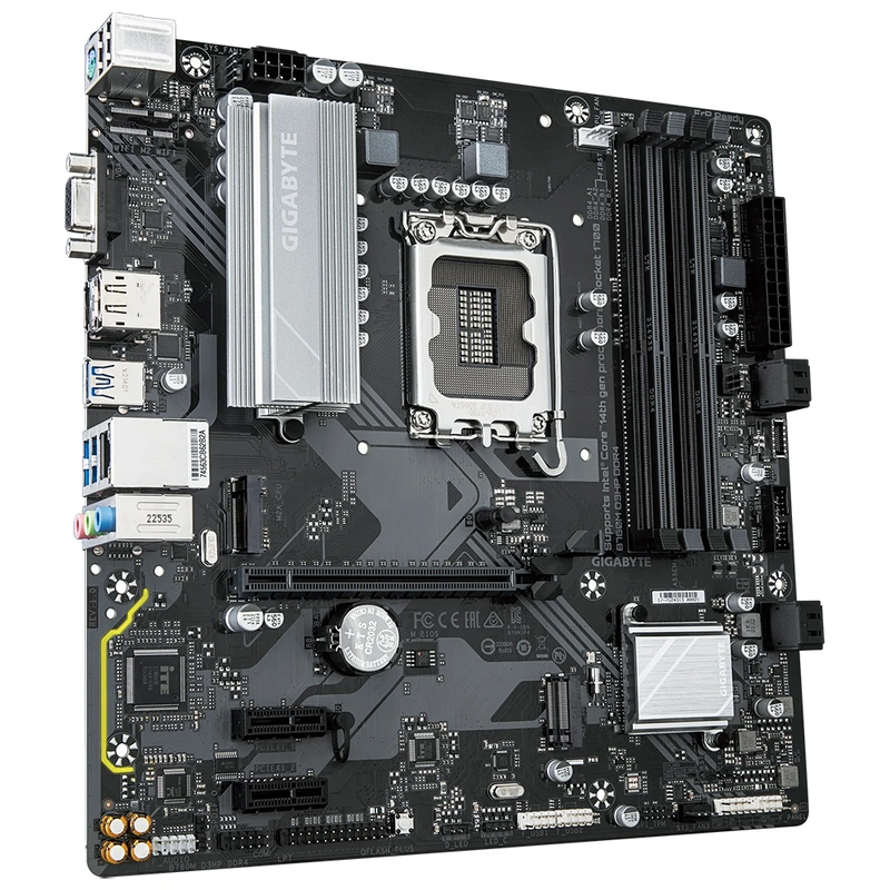 Placa Mãe Gigabyte B760M D3HP DDR4 Socket LGA 1700 VGA DDR4 Intel B760 - Imagem 3