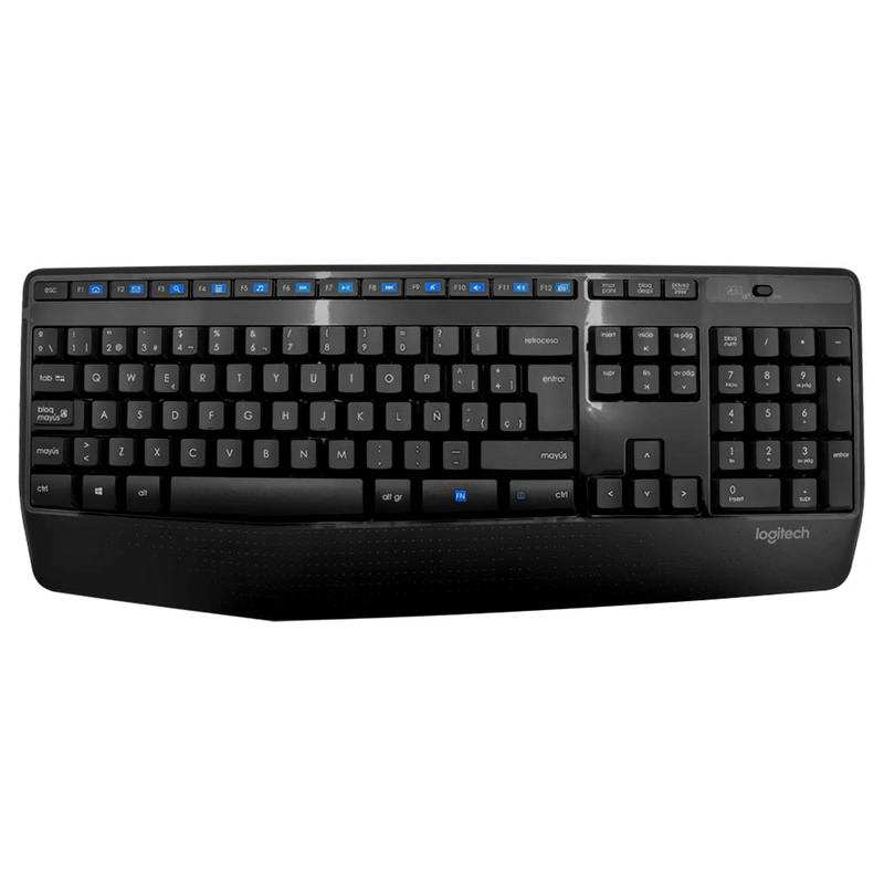 Teclado + Mouse Logitech MK345 Wireless Espanhol - Preto (920-007820) Windows, Chrome OS - Imagem 2