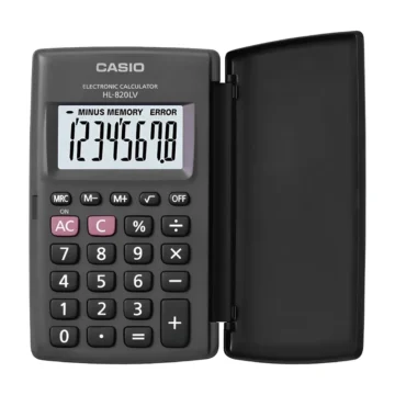 Calculadora Casio HL-820LV 8 Digitos - Preto