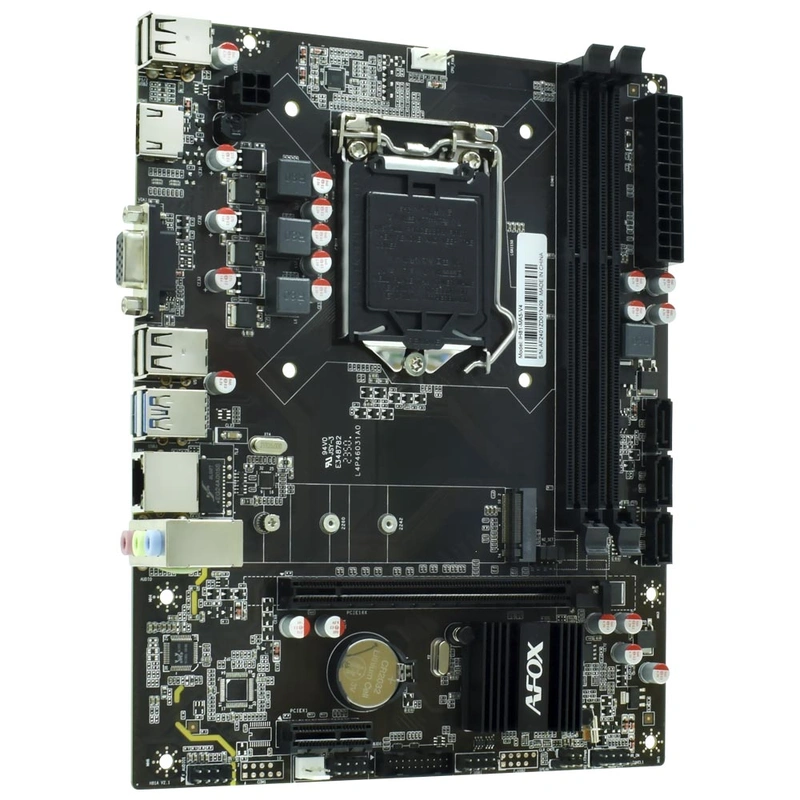 Placa Mãe AFOX IH81-MA5-V4 Socket LGA 1150 VGA DDR3 Intel H81 Micro ATX - Imagem 2