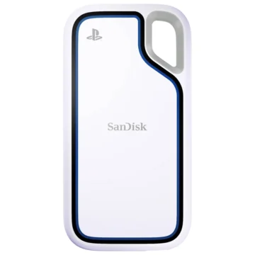 SSD Externo SanDisk 1TB Extreme PS5 Portátil USB-C 3.2 - Branco (SDSSDE62P-1T00-G25)